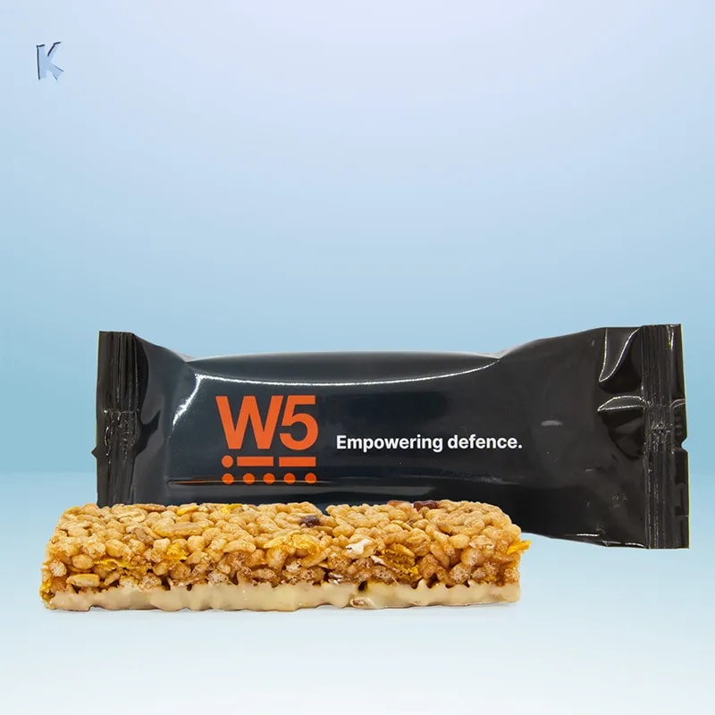 Stor flowpackad muslibar